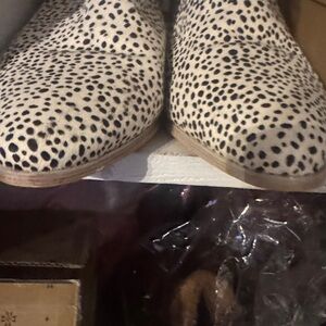 Spotted Ankle Boots
